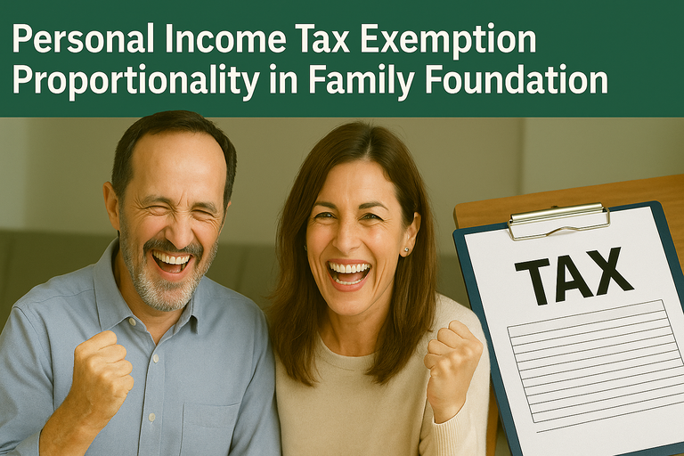 Personal Income Tax Exemption Proportionality in Family Foundation Distributions: A Comprehensive Analysis of Dual-Status Beneficiaries